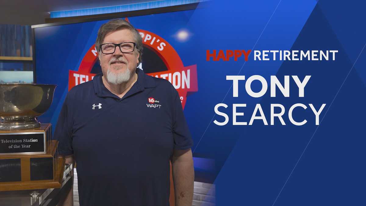 After 35 years at 16 WAPT, Tony Searcy is retiring