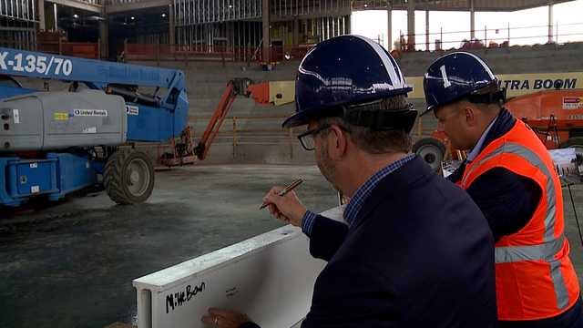 Statesboro: Construction of new arena for GS hits a milestone - Vimarsana News