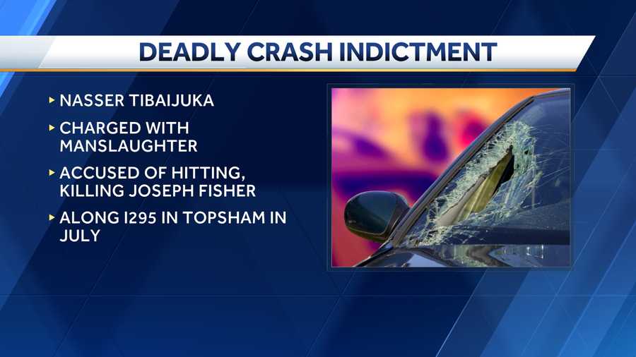 Driver indicted in deadly Topsham crash