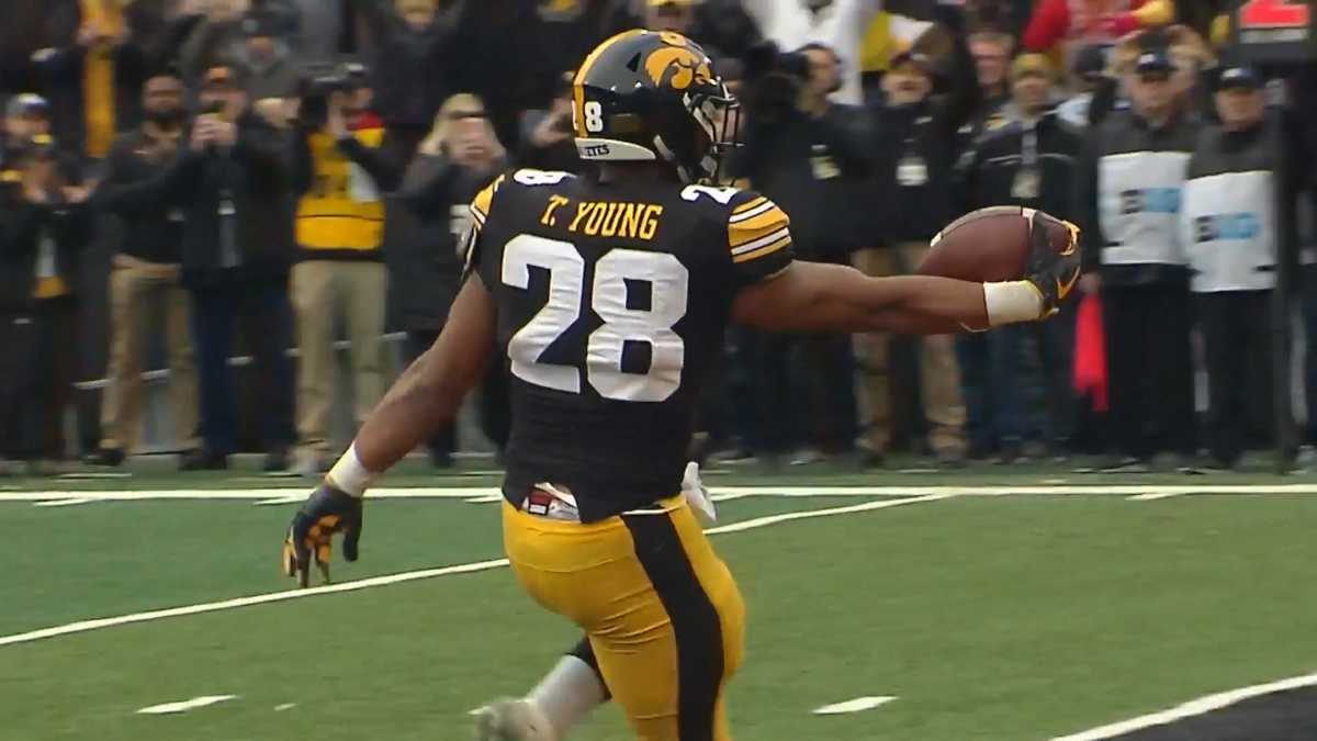 Iowa RB Toren Young will senior season