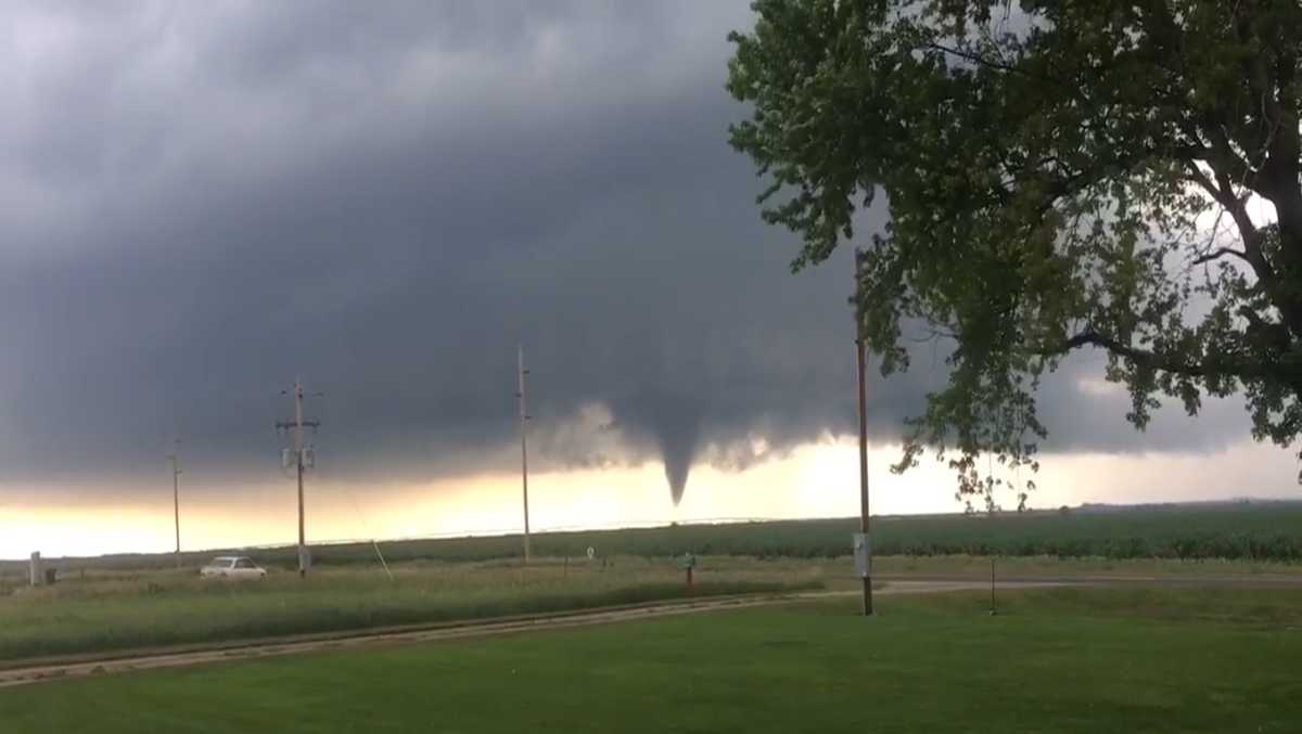 Tornado spotted in south-central Nebraska