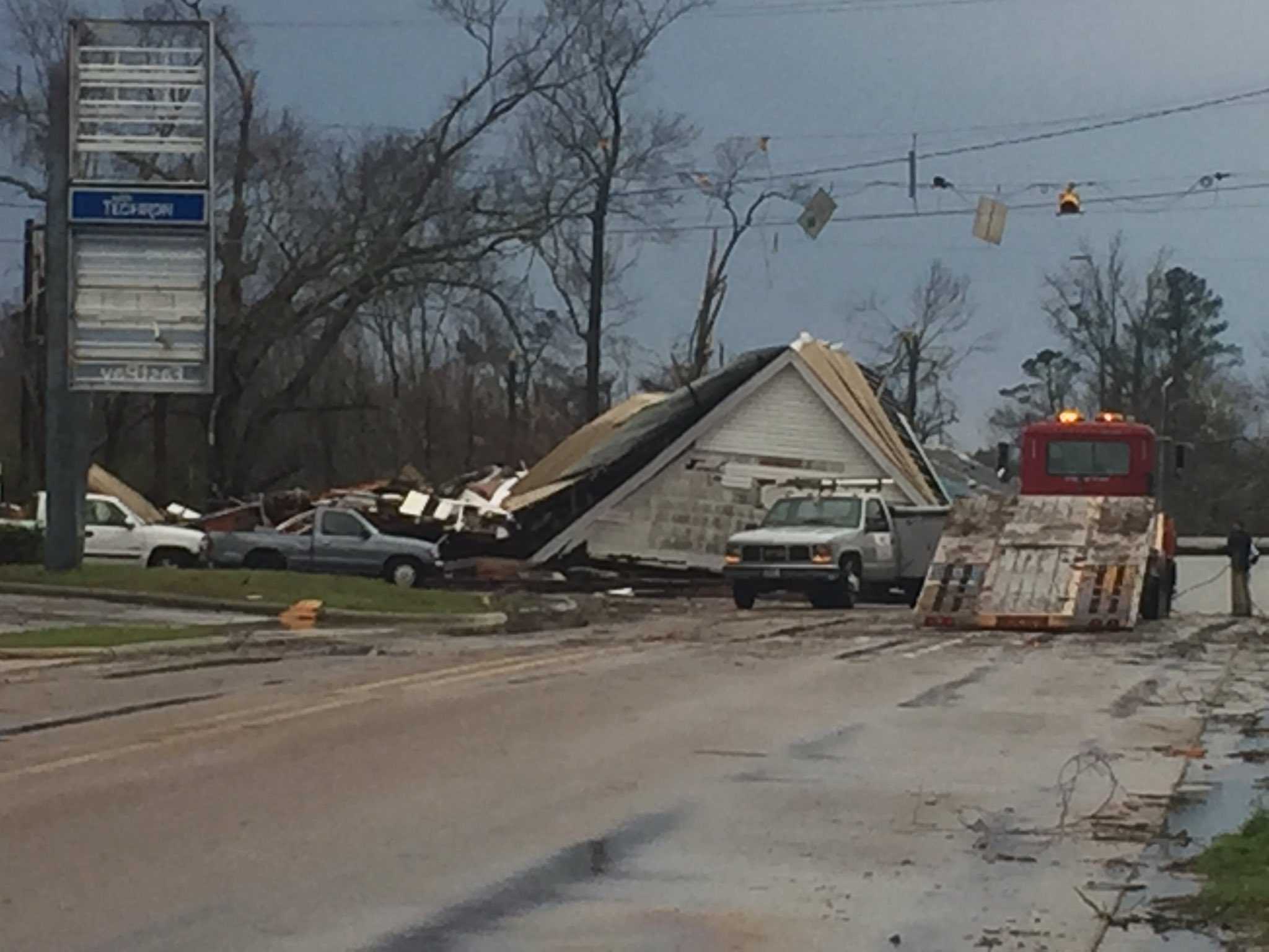 PHOTOS: Tornado Damage In Mississippi