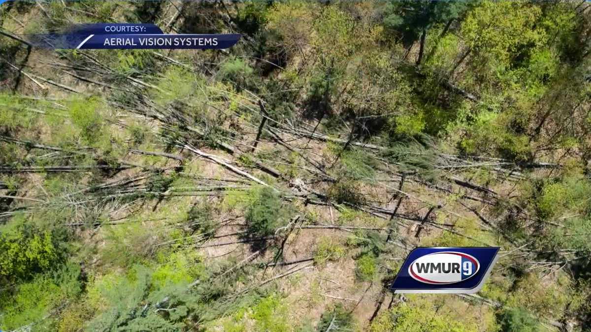 NWS confirms tornado touched down in NH earlier this month
