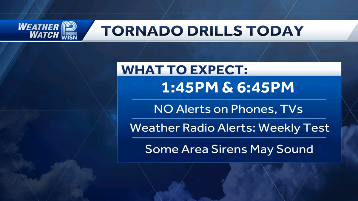 Severe Weather Awareness Week Statewide tornado drills set for Thursday