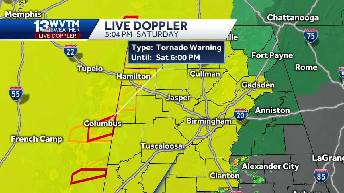 Tornado Watch for much of central Alabama