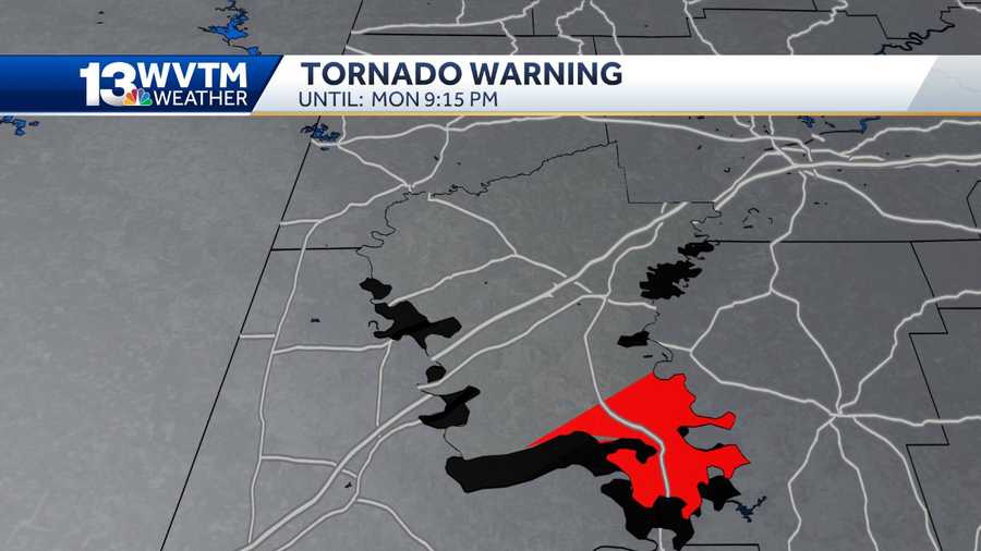 Tornado warnings in Sumter, Marengo, Greene, Hale counties