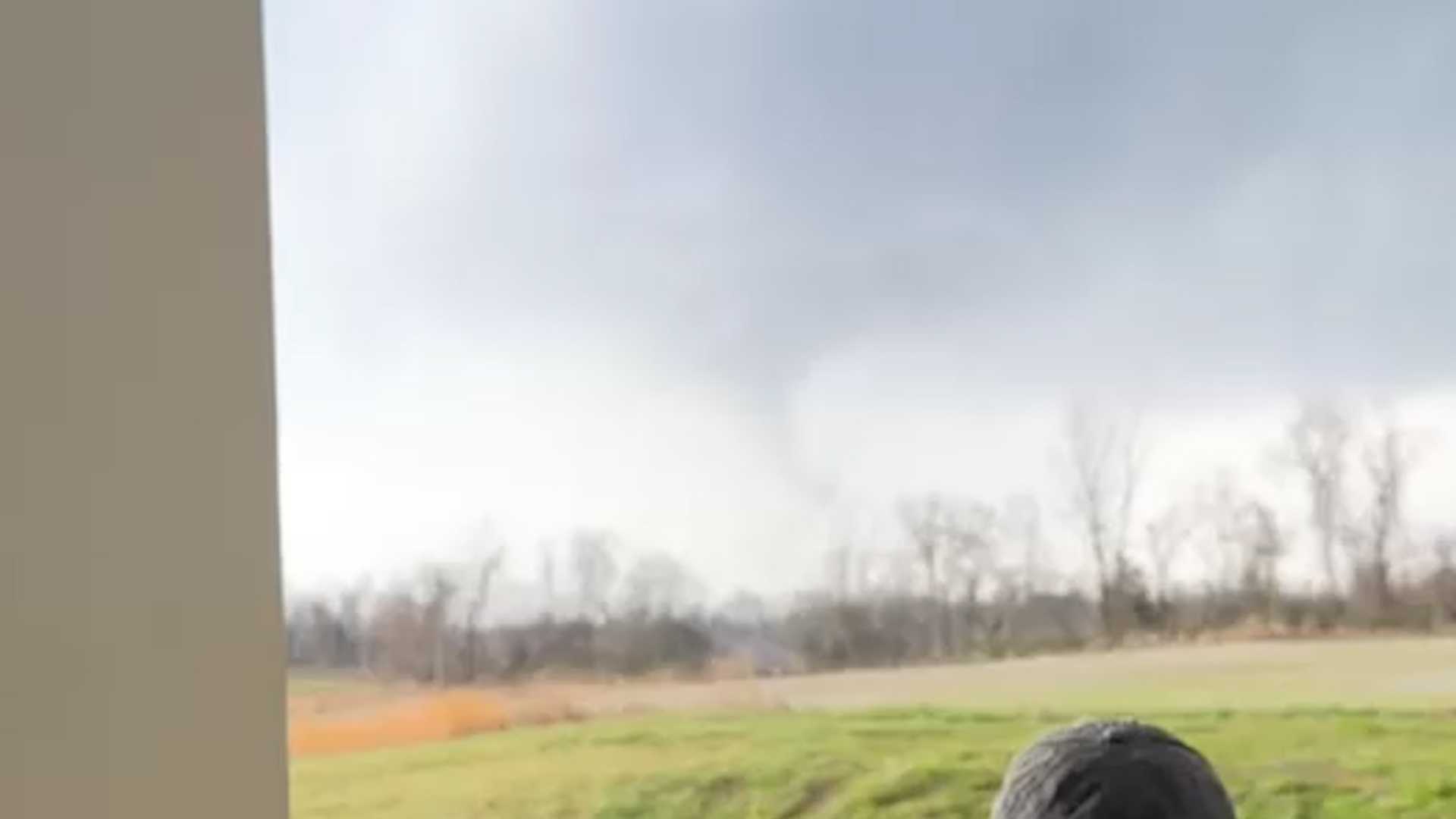 Video shows tornado ripping through Trimble County