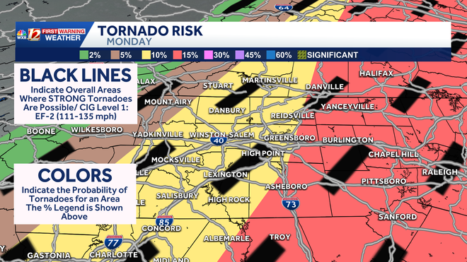 Severe thunderstorm outlook threats | how to read the new maps