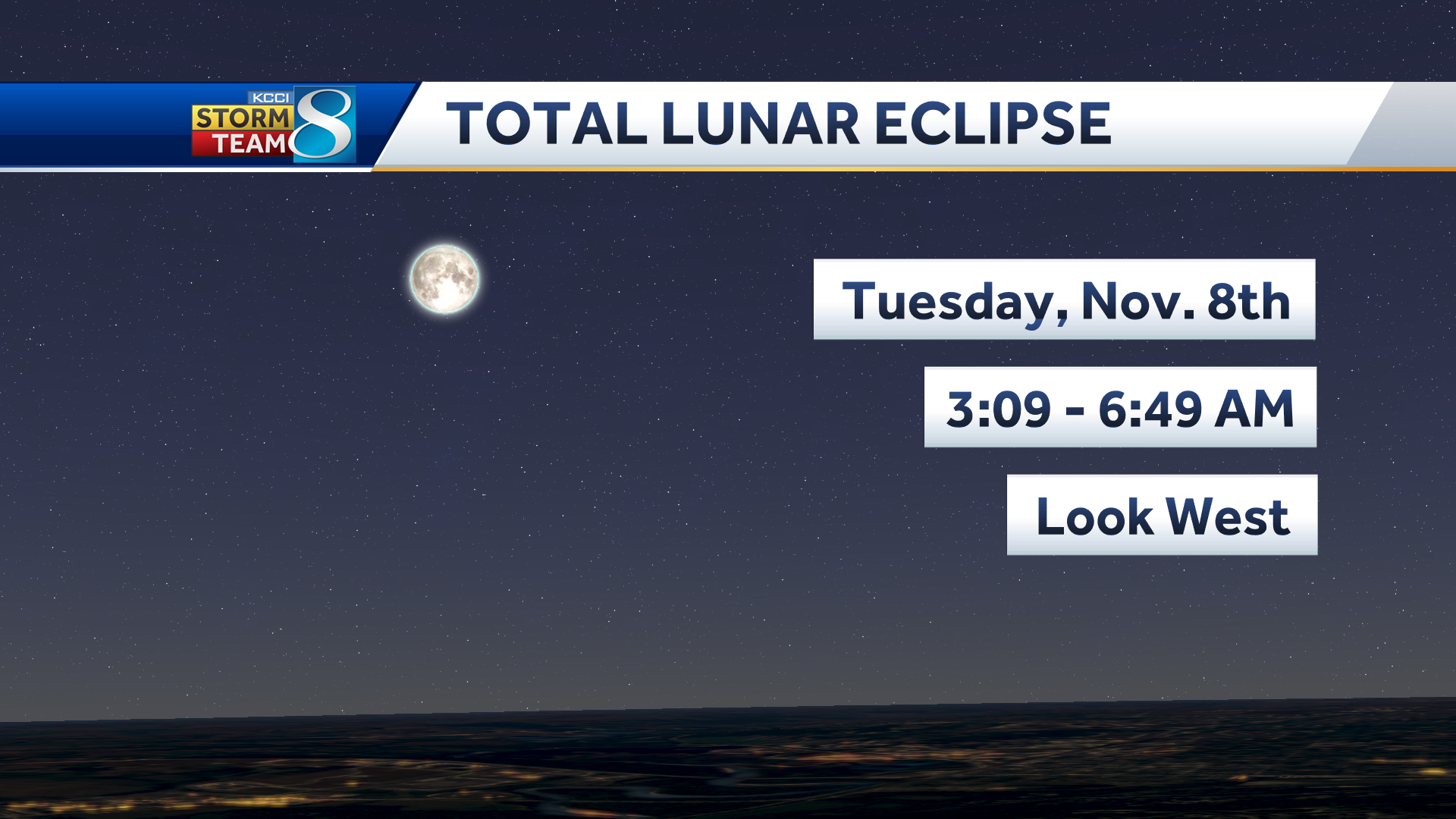 When Iowans Can Look For Last Total Lunar Eclipse Until 2025