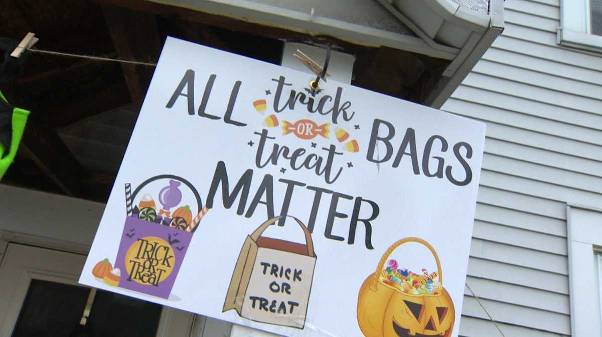 Trickortreat bag pushback Mount Pleasant woman says all kids are
