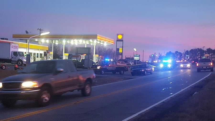 Shooting at Townville gas station