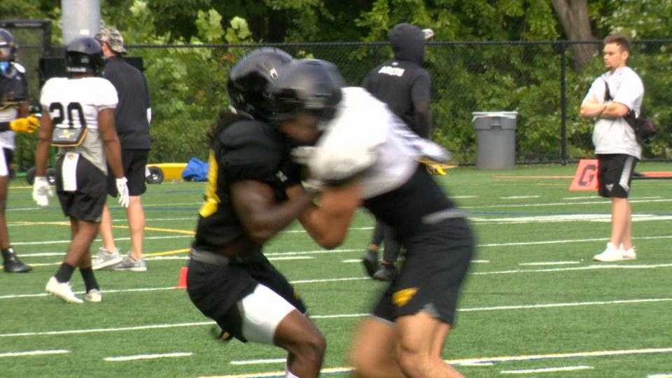 New Towson football coach brings noticeable shift