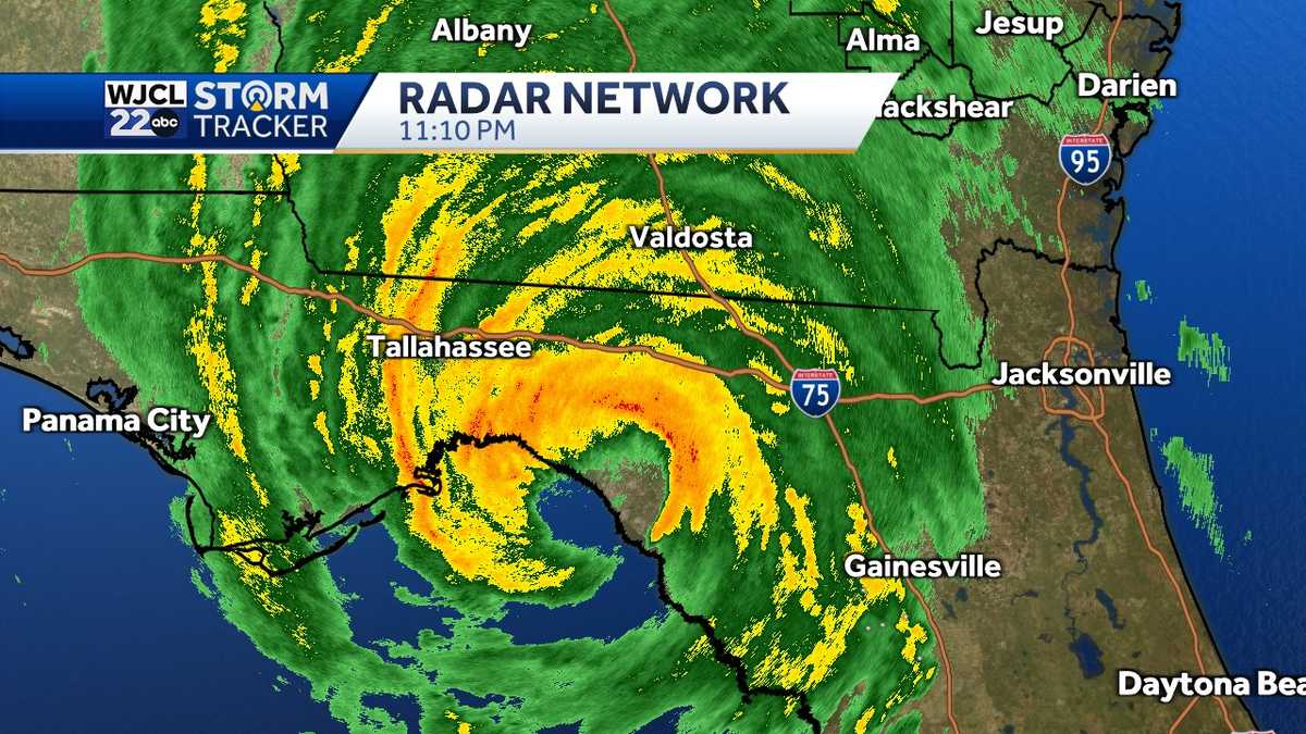 Helene Latest path, spaghetti models, timing