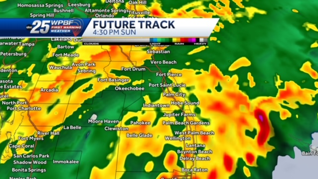 Widespread rain and flooding could impact South Florida Sunday