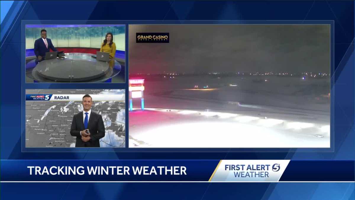 Oklahoma Winter Storm Snow Winter Storm Brings Heavy Snow Causes Hazardous Driving Conditions Across Oklahoma
