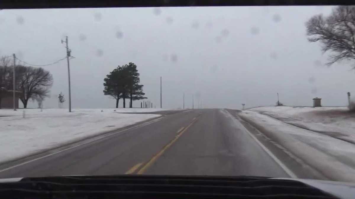 GALLERY Snowfall in Panhandle, northern Oklahoma