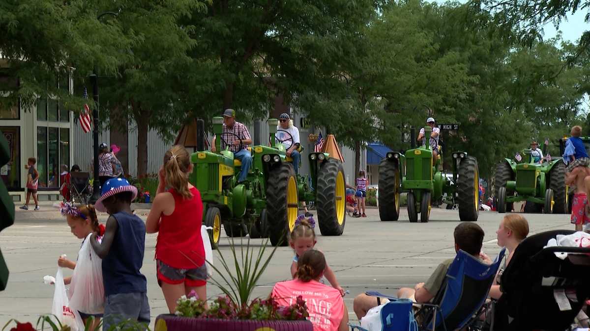 Rural Iowa celebrates Fourth of July with tractors and parades