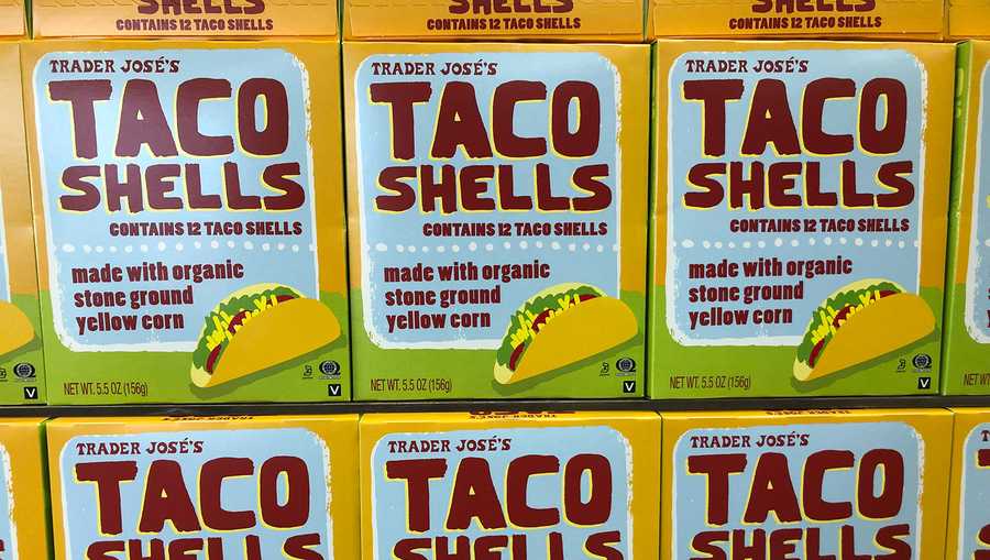 Taco shells sold at Trader Joe's branded with "Trader Jose's"