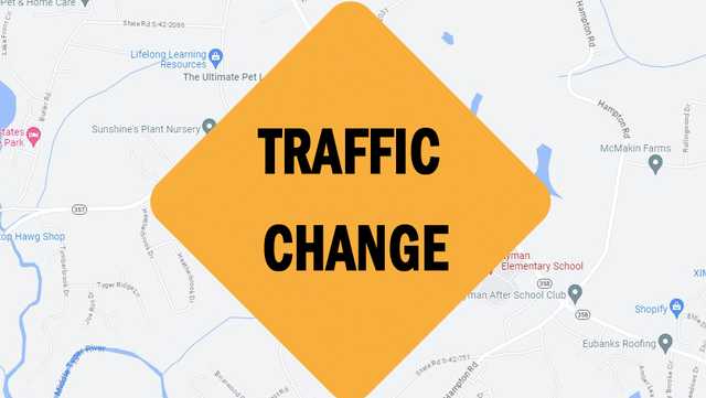 South Carolina: Driver alerted to upcoming traffic change - Vimarsana News