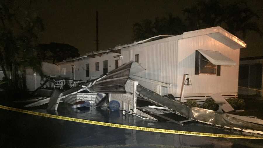 National Weather Service confirms 2 tornadoes touched down in Palm ...