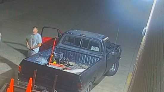 Zoneton Fire searching for man caught on camera stealing trailer from ...