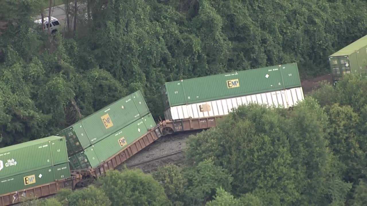 Train Derailment Reported In Pickens County Train Derailment Reported In Pickens County