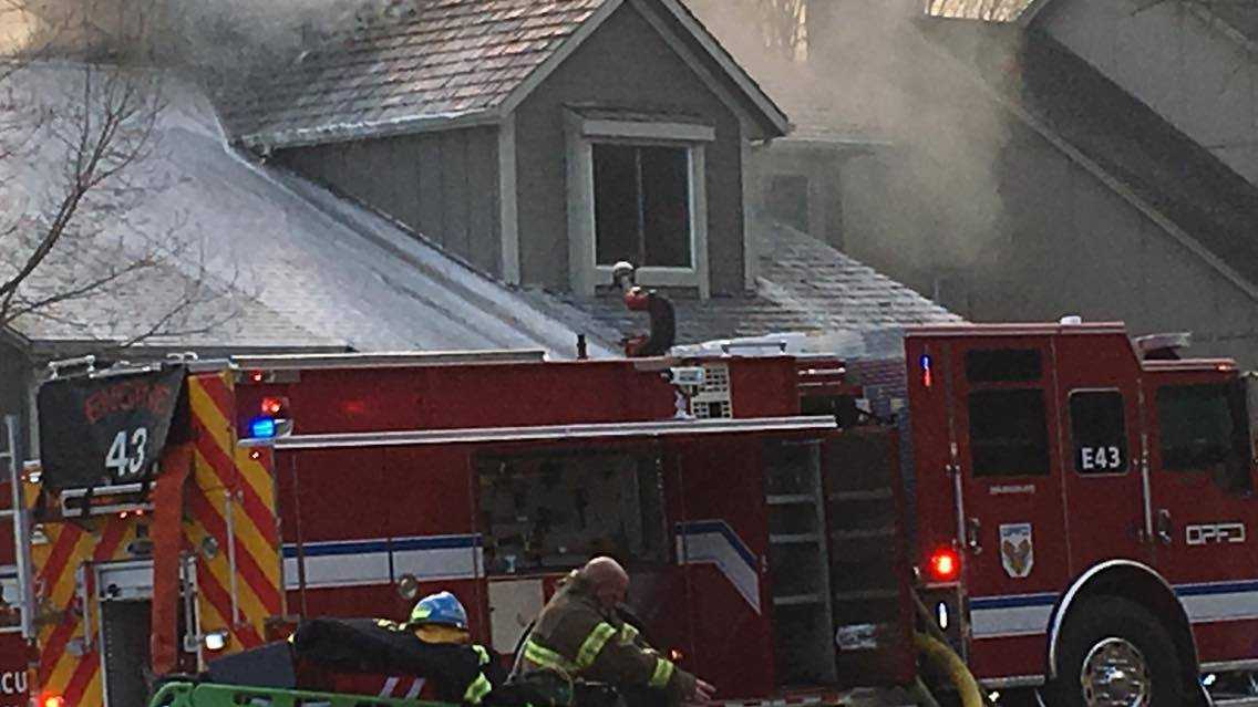 GALLERY Apartment complex, homes burn in Overland Park