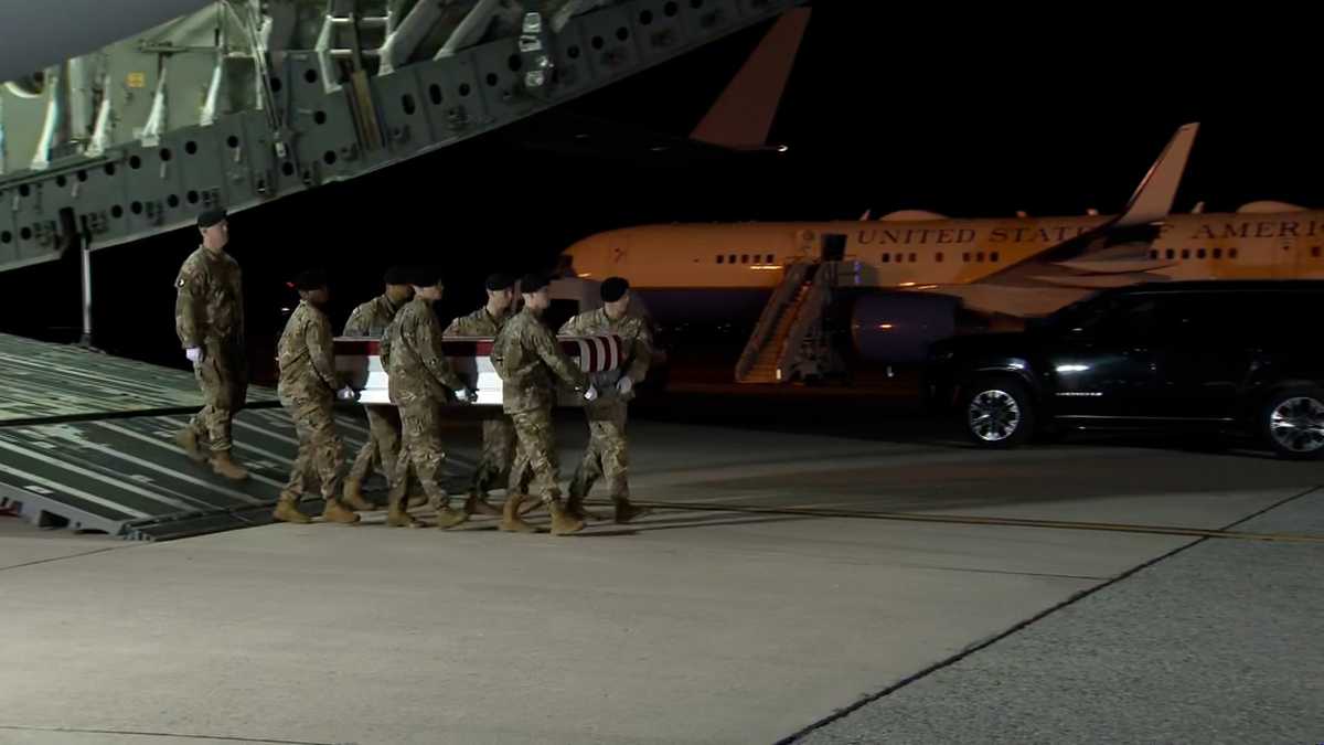 Kentucky soldier’s remains returned to U.S. in dignified transfer