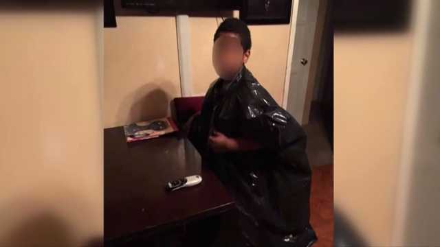 8-year-old boy forced to urinate in trash can in front of class, mom says