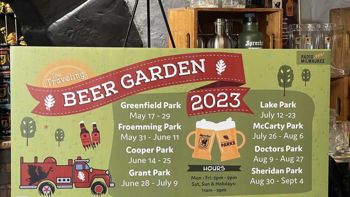 Milwaukee traveling beer garden returns