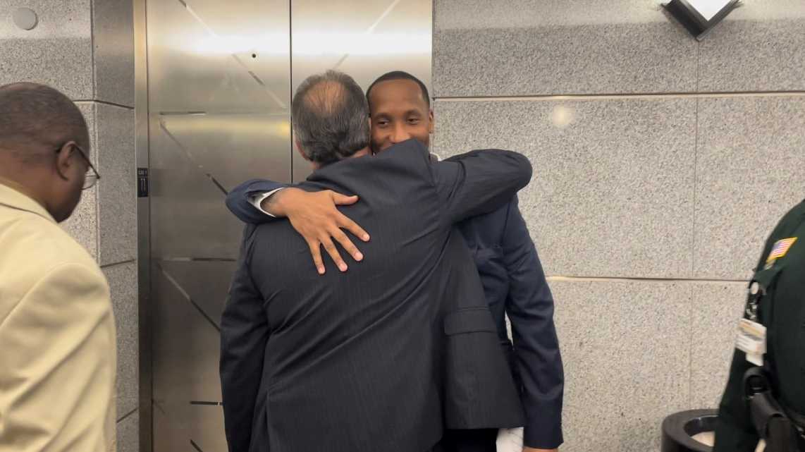 Florida jury finds Travis Rudolph not guilty