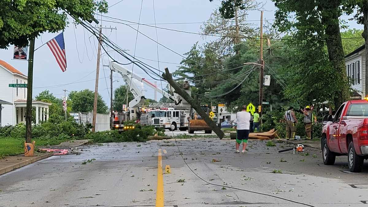 Strong storms blow through Greater Cincinnati, causing damage, flooding