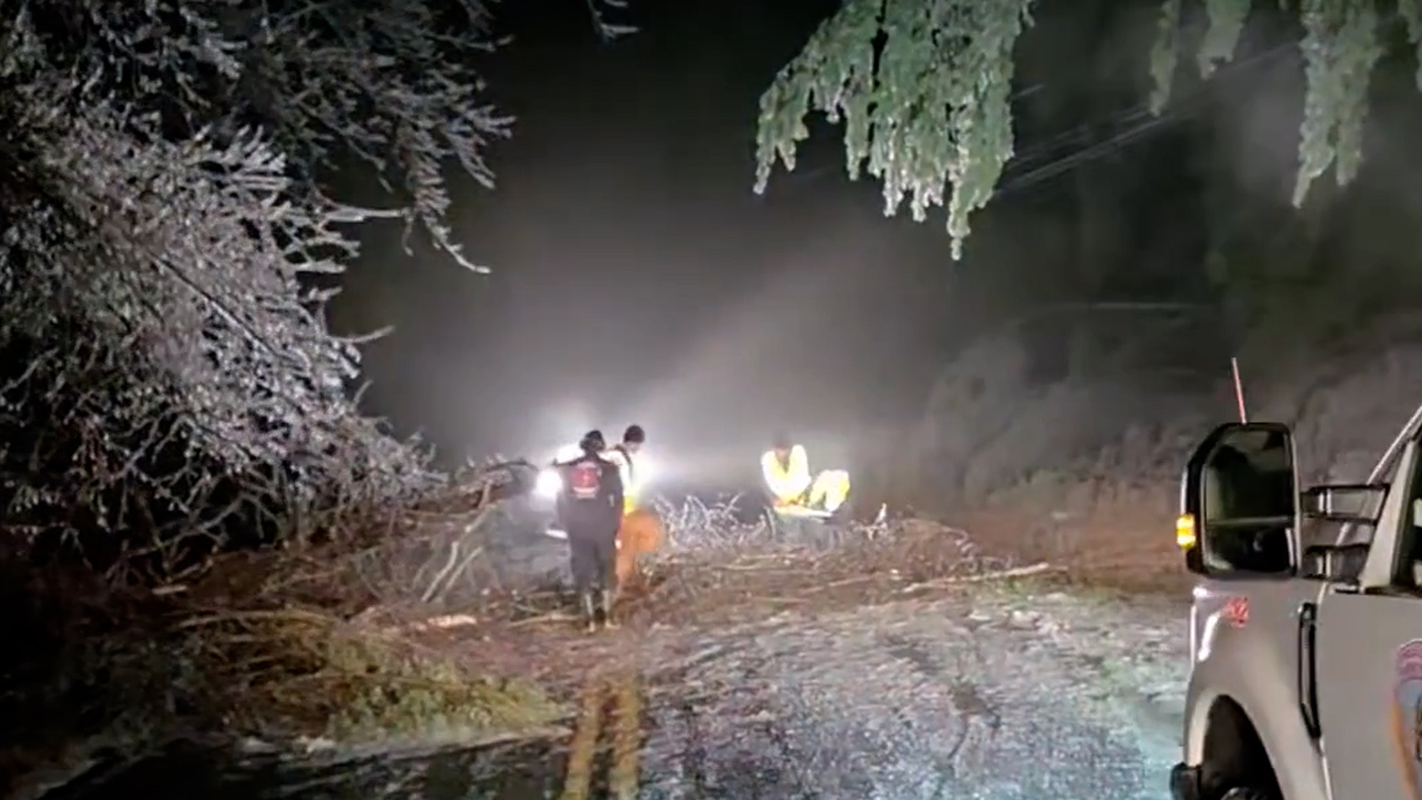   No ETA for Anything : Local fire department says power restoration unlikely