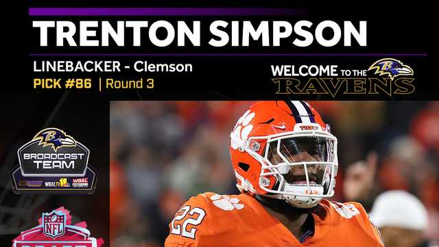 Draft reaction: Baltimore Ravens select LB Trenton Simpson