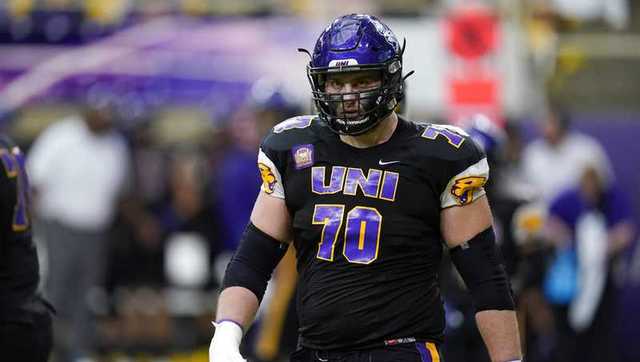 Trevor Penning makes history for Northern Iowa in NFL Draft