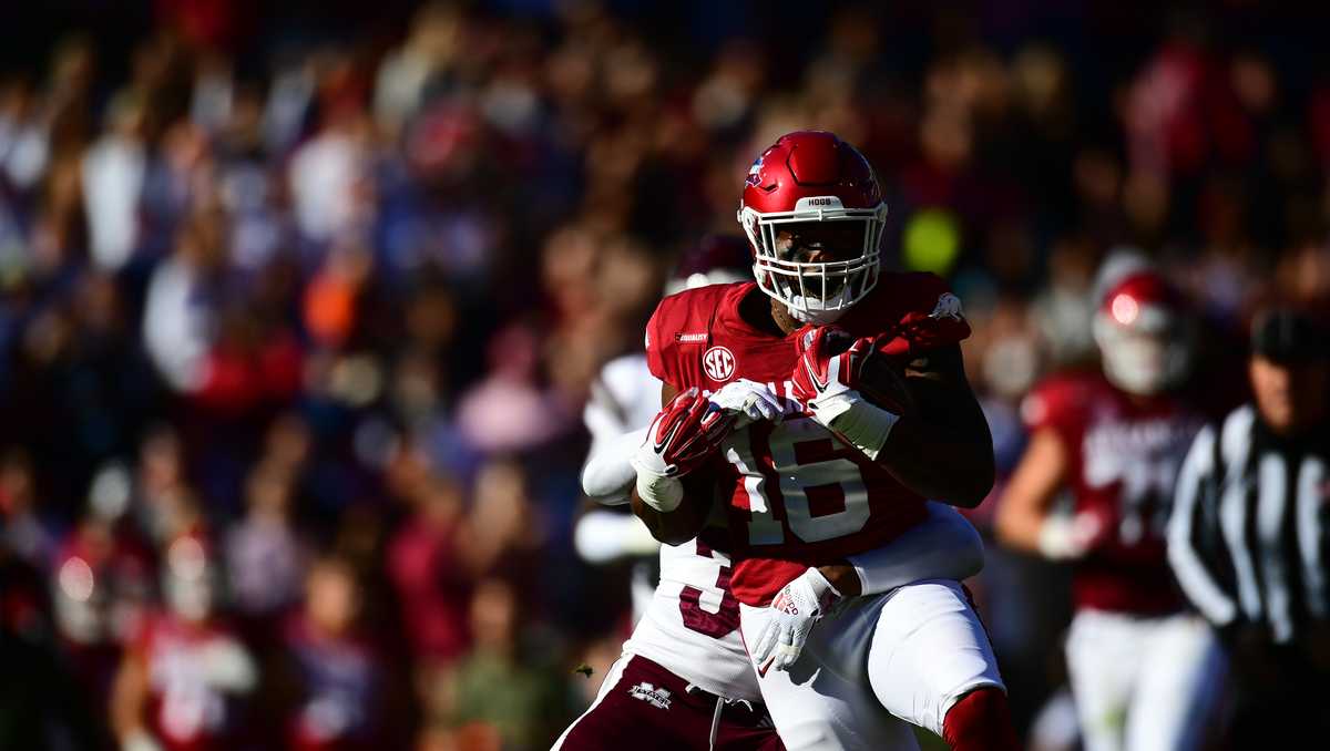 Arkansas’ Treylon Burks could go in the first round of the NFL Draft