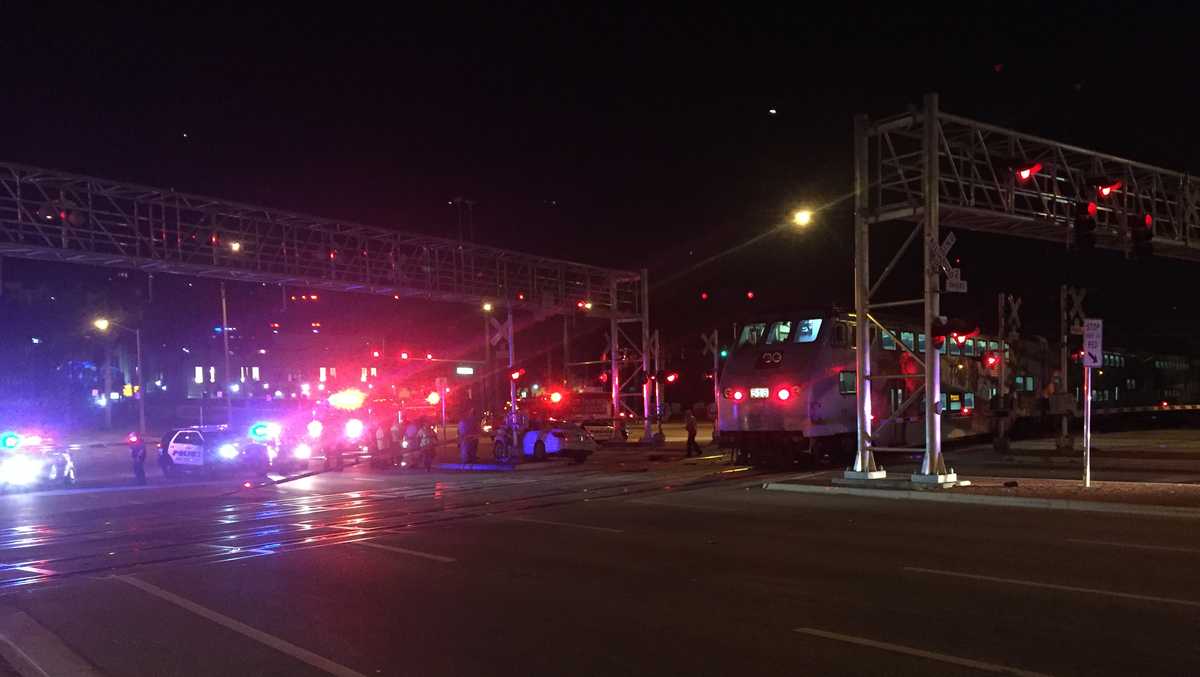 Tri-Rail hits car in downtown West Palm Beach - WPBF
