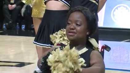 Winston-Salem teen becomes Wake Forest cheerleader for a day - Vimarsana News