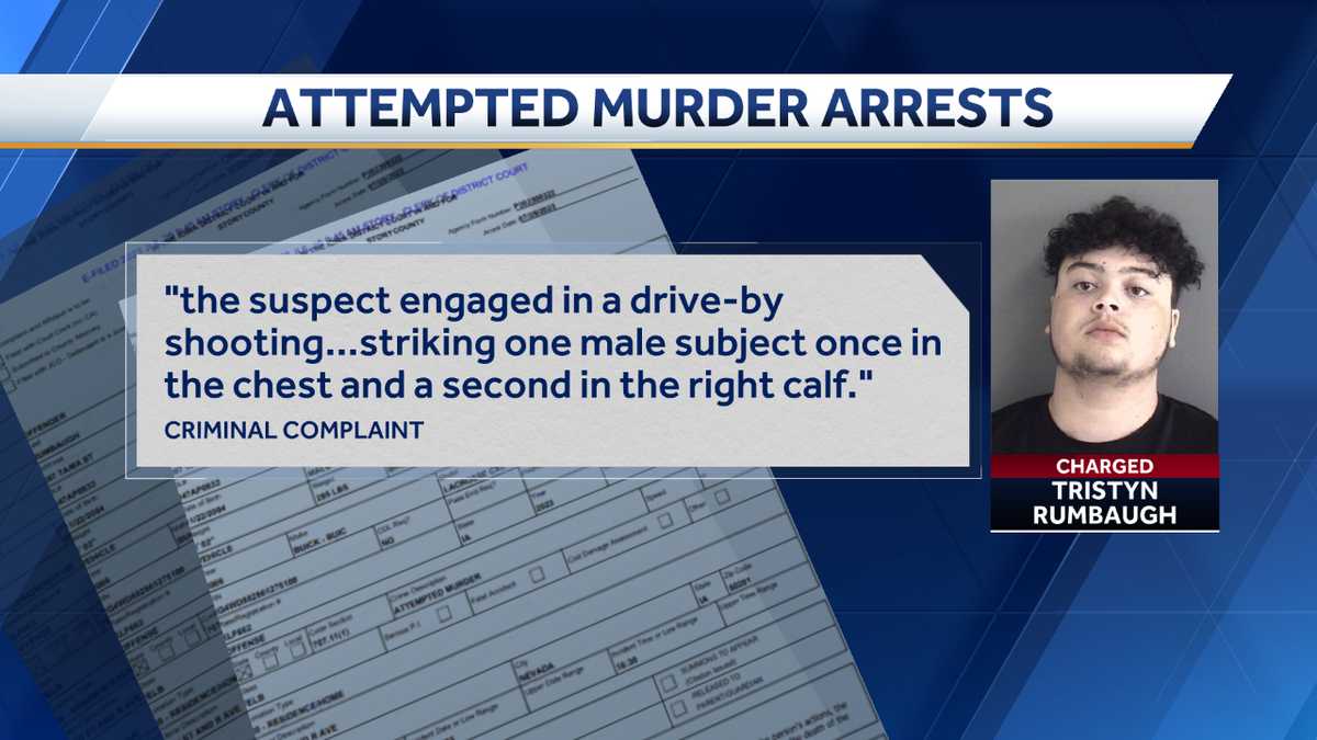2 people face charges after drive-by shooting in Nevada