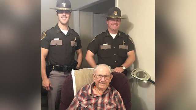 a retired oklahoma highway patrol trooper will soon celebrate his 99th birthday, and the ohp is inviting everyone to join in on wishing him a happy birthday