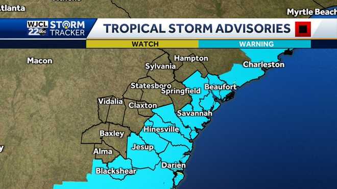 Tropical Storm Elsa will impact our weather this evening. Latest track ...