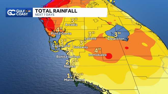 Disturbance brings stormy July 4th weekend to the Gulf Coast