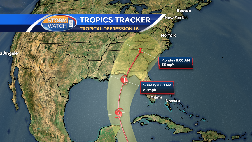 Storm expected to strengthen into hurricane, may threaten Gulf Coast