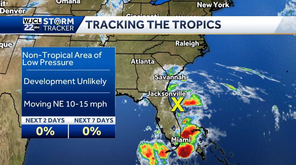 Impact Day: Rain likely for Coastal Georgia and Lowcountry - WJCL