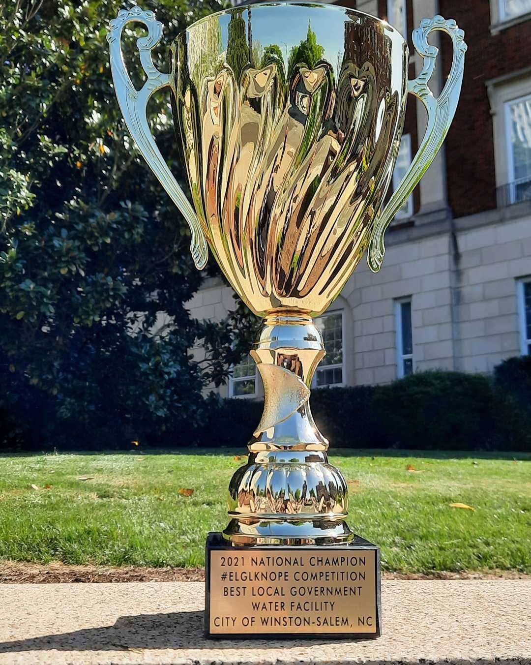 city of winston salem on Winston Salem River Otter Water Tank In Competition