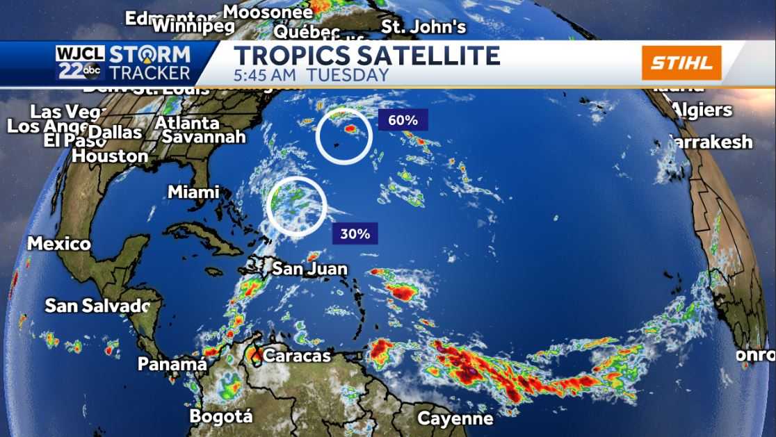 Dry and warm today but showers in the forecast by tomorrow - WJCL