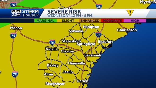 Dry today but tracking a good chance for rain & storms tomorrow