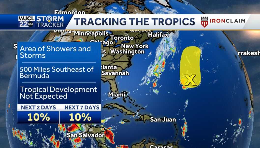 National Hurricane Center Gives Update On Tropical System