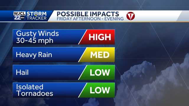 Alert Day Friday: Severe storms possible with isolated tornadoes - Vimarsana News