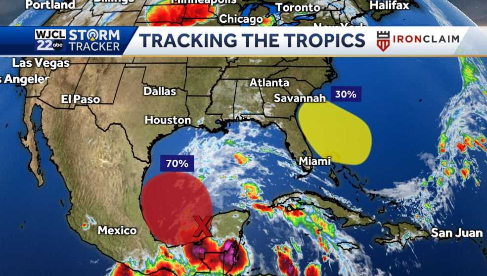 Warm this week with a few showers and tracking the tropics - WJCL
